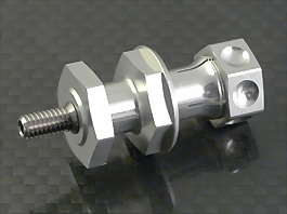 M4 screw segment made of 6AL-4VA titanium alloy, durable